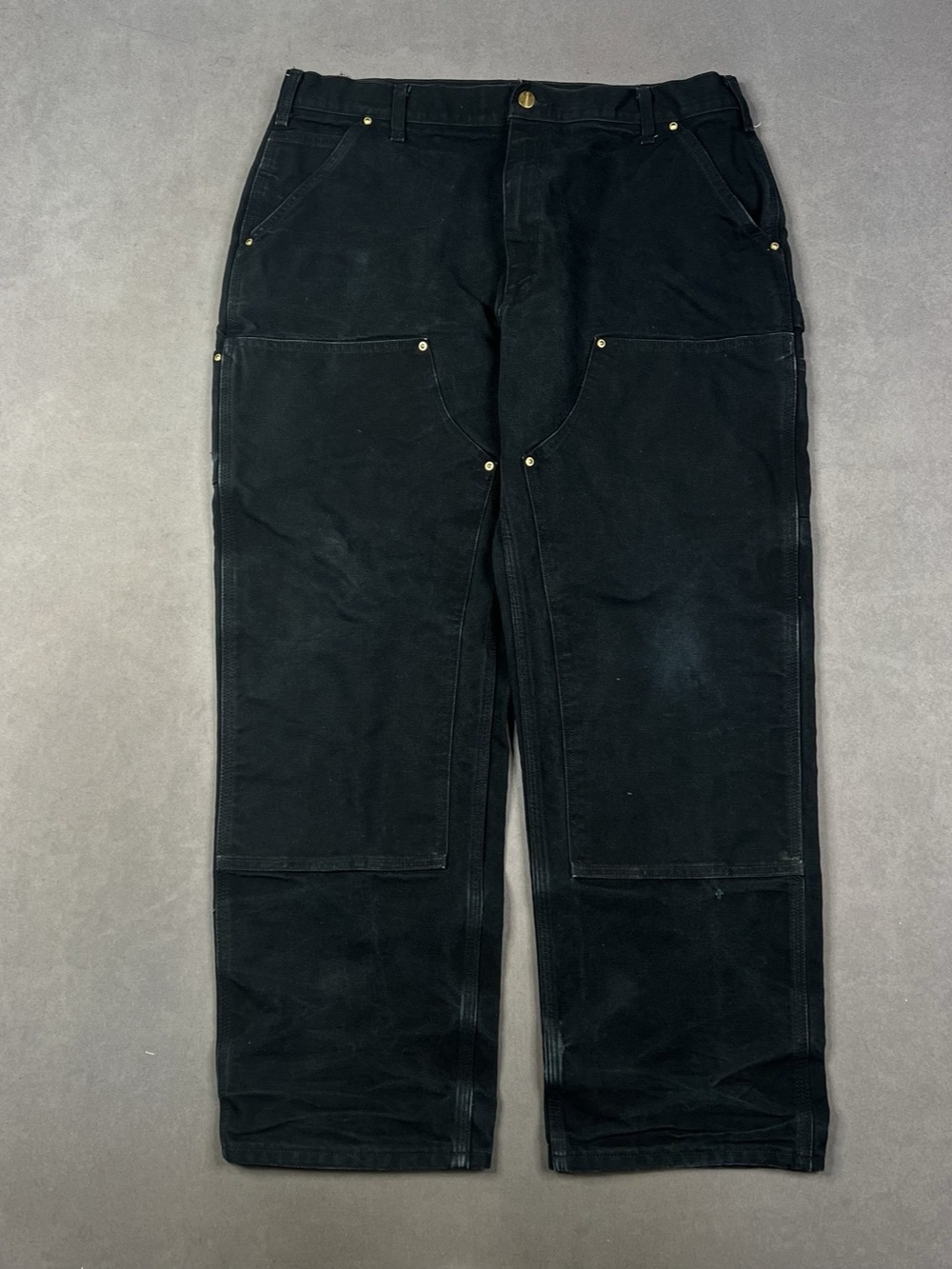 Carhartt B01 Firm Duck Double-Front Work Pant Cargo Pants Black